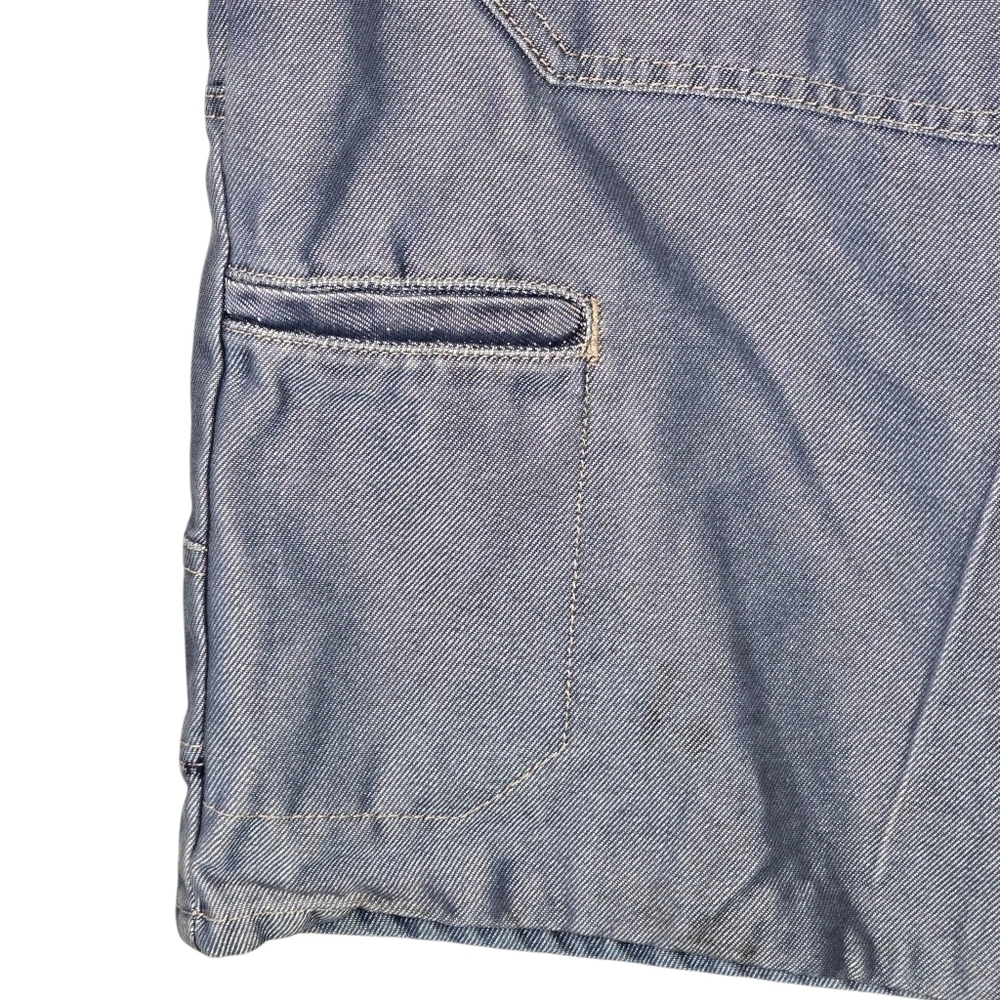 Pelle Pelle 78 Vintage Y2K Denim Utility Cargo Shorts Streetwear Size 40 - Picture 8 of 10